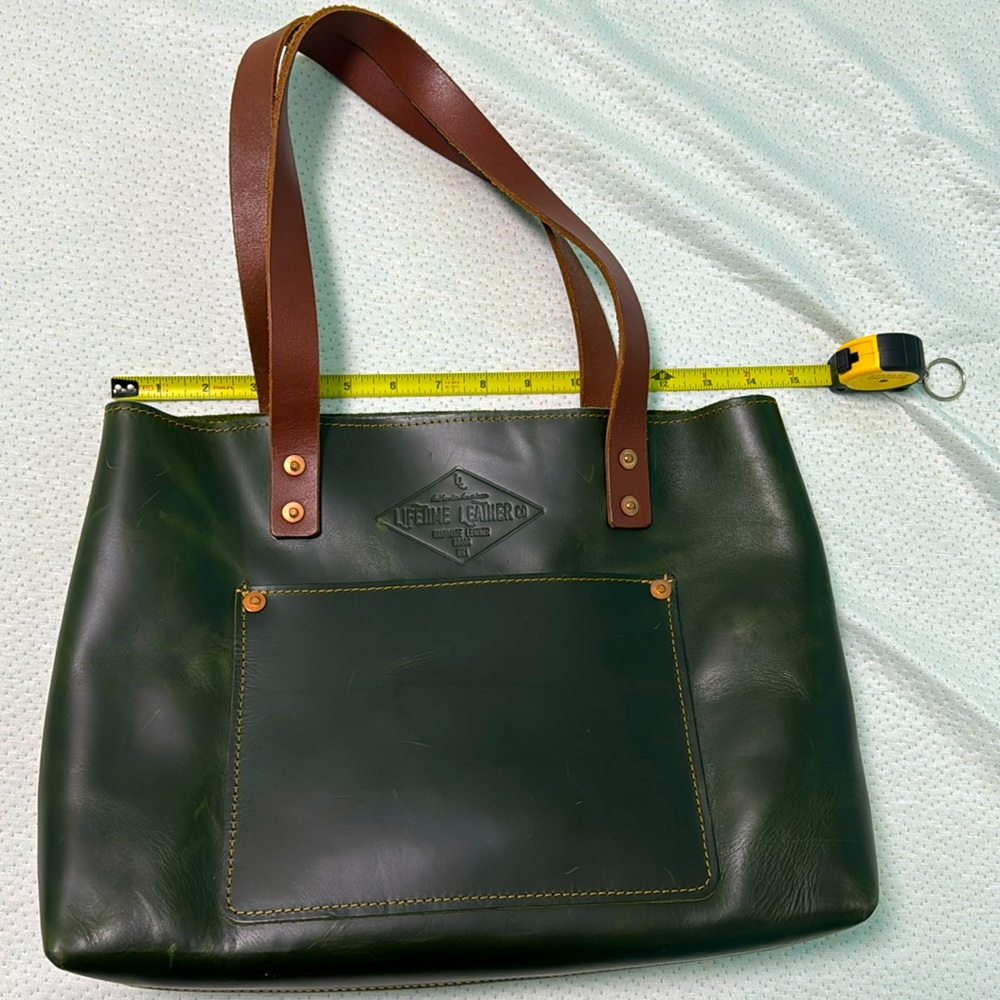 Beautiful real leather tote